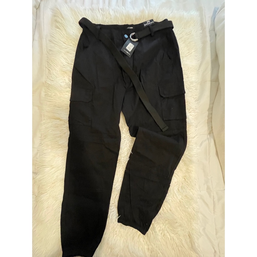 Fashion Nova Belted Cargo Pants 2XL